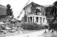 Destruction of McComas Hall